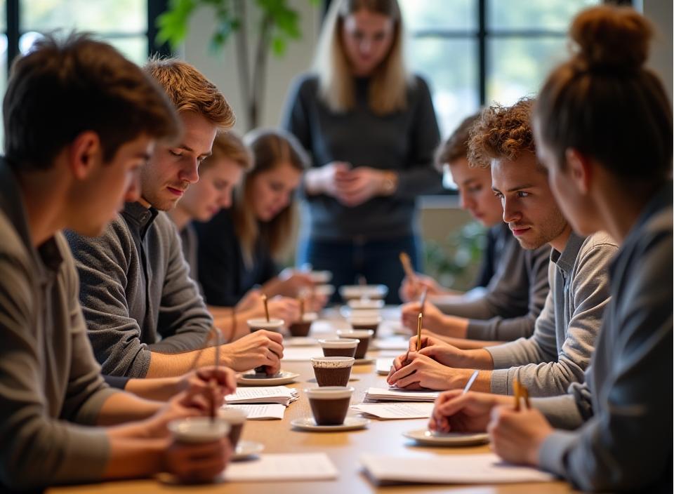 Talleres y catas sensoriales de café